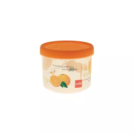 Cello Plastic Container Jar 750ml Printed (Pack of 12)