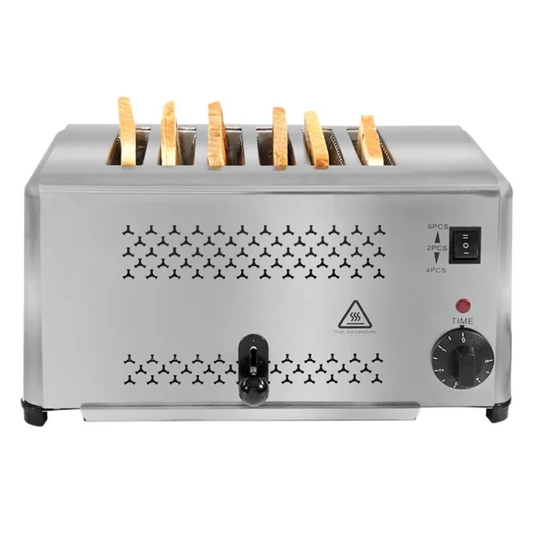 Commercial Bread Toaster 6 Slice 110-240V