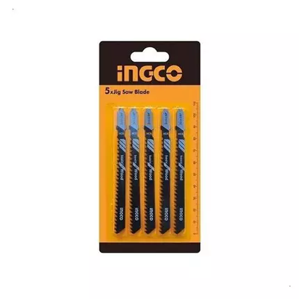 Ingco Jigsaw Blade for Wood 74mm Pack of 5 JBT11C