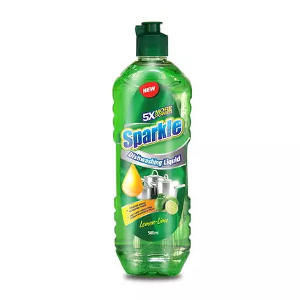 Haco Sparkle Dish Washing Liquid Lemon Lime 500ml JDD0201