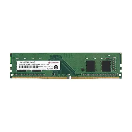Transcend Laptop JetRam Memory 8GB DDR4 3200 U-DIMM JM3200HLG-8G