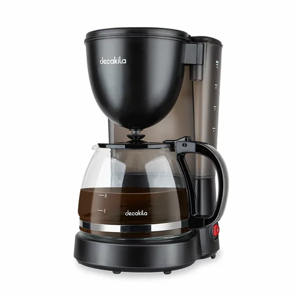Decakila Coffee Maker Drip 750w 1.25L 10 Cups Boil-Dry Protection 30 Seconds Anti-Drip Function KECF001B