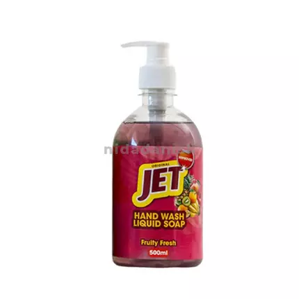 Jet Handwash Liquid Soap Fruity Fresh 500ml Pack of 12