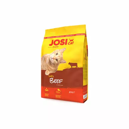 Josicat Tasty Beef Cat Dry Food for Adult 650g (E-EX)