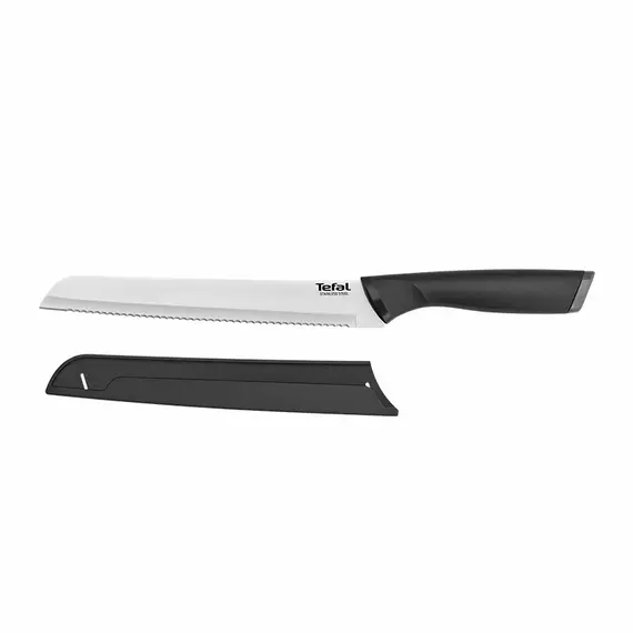 Tefal Comfort Bread Knife 20cm Ideal For Slicing Bread All Types of Food High Performance Stainless Steel K2213404