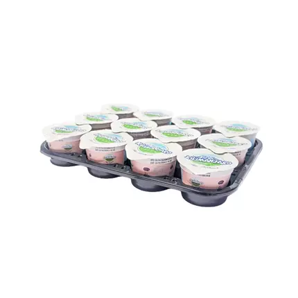 Kilimanjaro Fresh Strawberry Yogurt Cups 100ml (Pack of 12Pcs) Price Per Tray (E-EX)