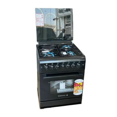 Westpoint Cooker 60x60CM, 3 Gas & 1 Electric, Electric Oven, Grill, Glass Lid WCER6631E0SN