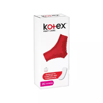 Kotex Panty Liner Normal 20 Counts (Pack of 16)