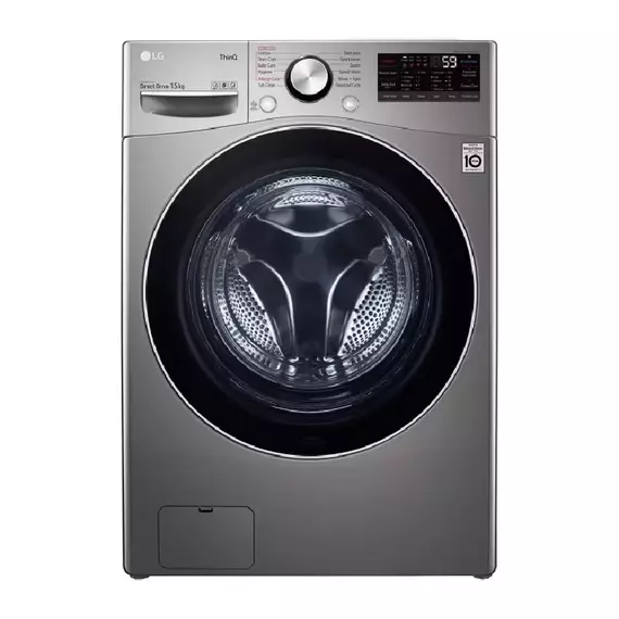 LG Washing Machine 15kg Front Load Washer with AI DD™, ThinQ™, TurboWash™ F0L9DYP2S