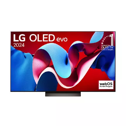 LG 55" OLED evo UHD 4K Smart TV with HDR, AI Sound Pro, Magic Remote, WebOS, Smart AI ThinQ OLED55C46LA
