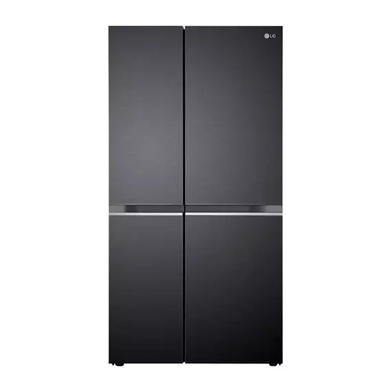 LG Refrigerator 674L Side by Side Door, with Multi Air Flow, Multi Digital Sensors, Smart Diagnosis™, Graphite GC-B257KQJW