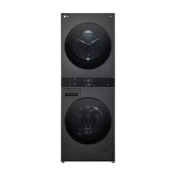 LG WashTower 13kg Washer 10kg Dryer with AI Direct Drive™, Turbo Wash 360, Smart ThinQ WT1310PB