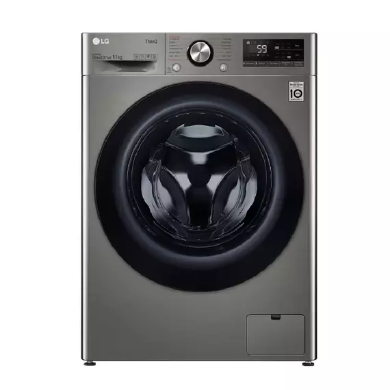 LG Washing Machine 11kg Front Load Washer with AI DD™, ThinQ™, Steam™ F4Y5EYGYPV