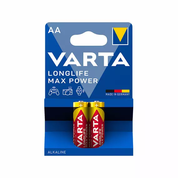 Varta Battery Longlife Max Power AA 2pcs 10494