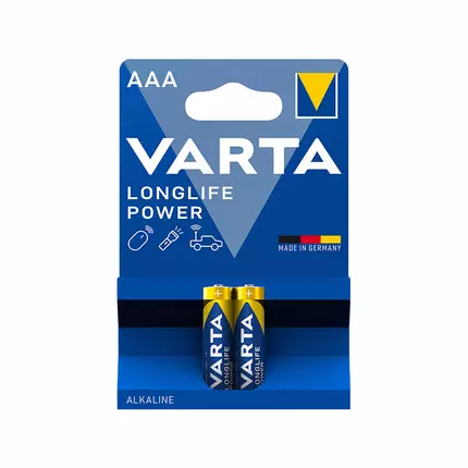 Varta Battery Longlife Power AAA 2pcs 9376