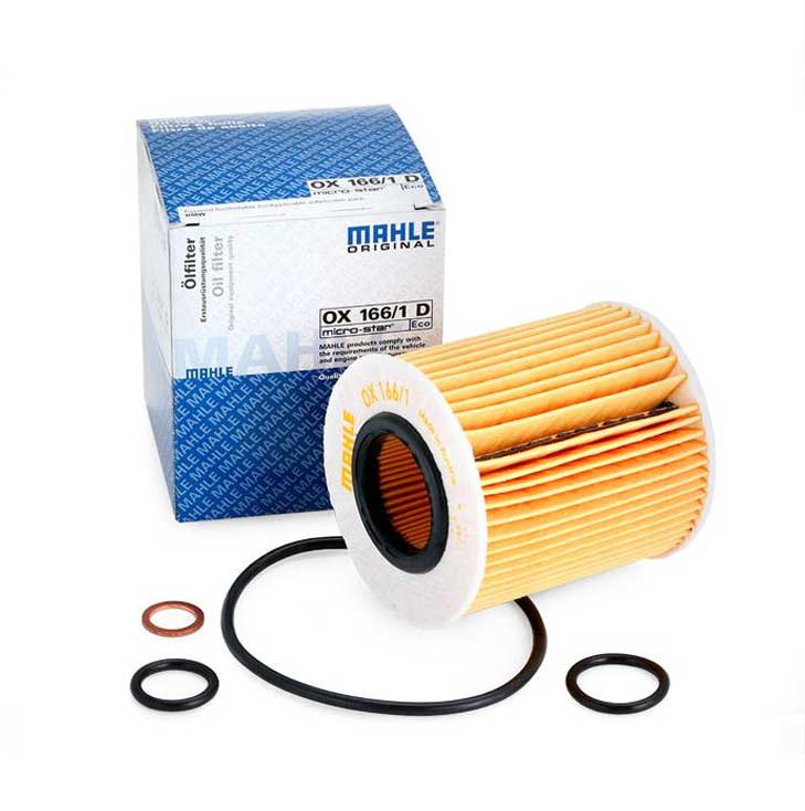 MAHLE (MAH # OX166/1D) OIL FILTER ELEMENT For BMW E81 E90 11427508969