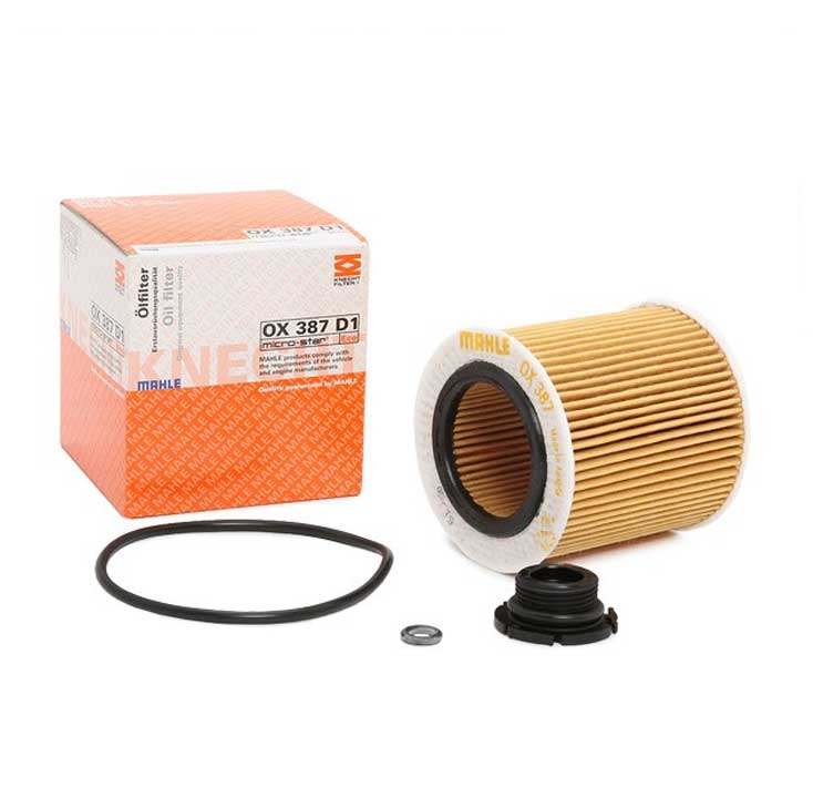 MAHLE (MAH # OX 387 D1) OIL FILTER For BMW 11427640862