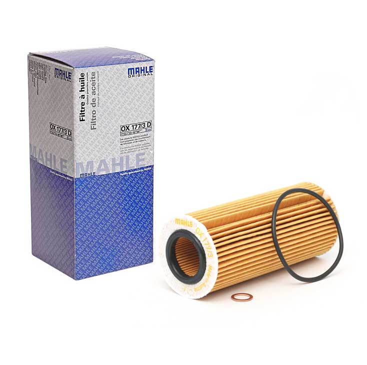 MAHLE (MAH # OX 177/3D) OIL FILTER For BMW X5 (E53) 7 (E65, E66, E67) X5 (E70) X6 (E71, E72) 11428513377