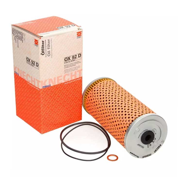 MAHLE (MAH # OX 92D) OIL FILTER For Mercedes Benz W124 R129 W140 W210 W213 1191800009