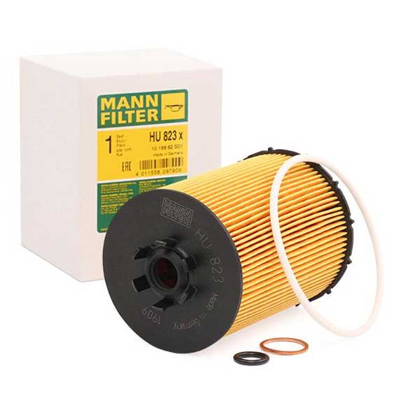 MANN-FILTER (MAN # HU823x) OIL FILTER For BMW 11427542021
