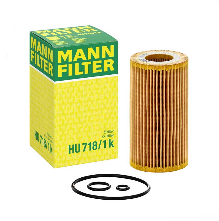 MANN-FILTER (MAN # HU718/1K) OIL FILTER  For Mercedes Benz W463 W202 W210 6111800009
