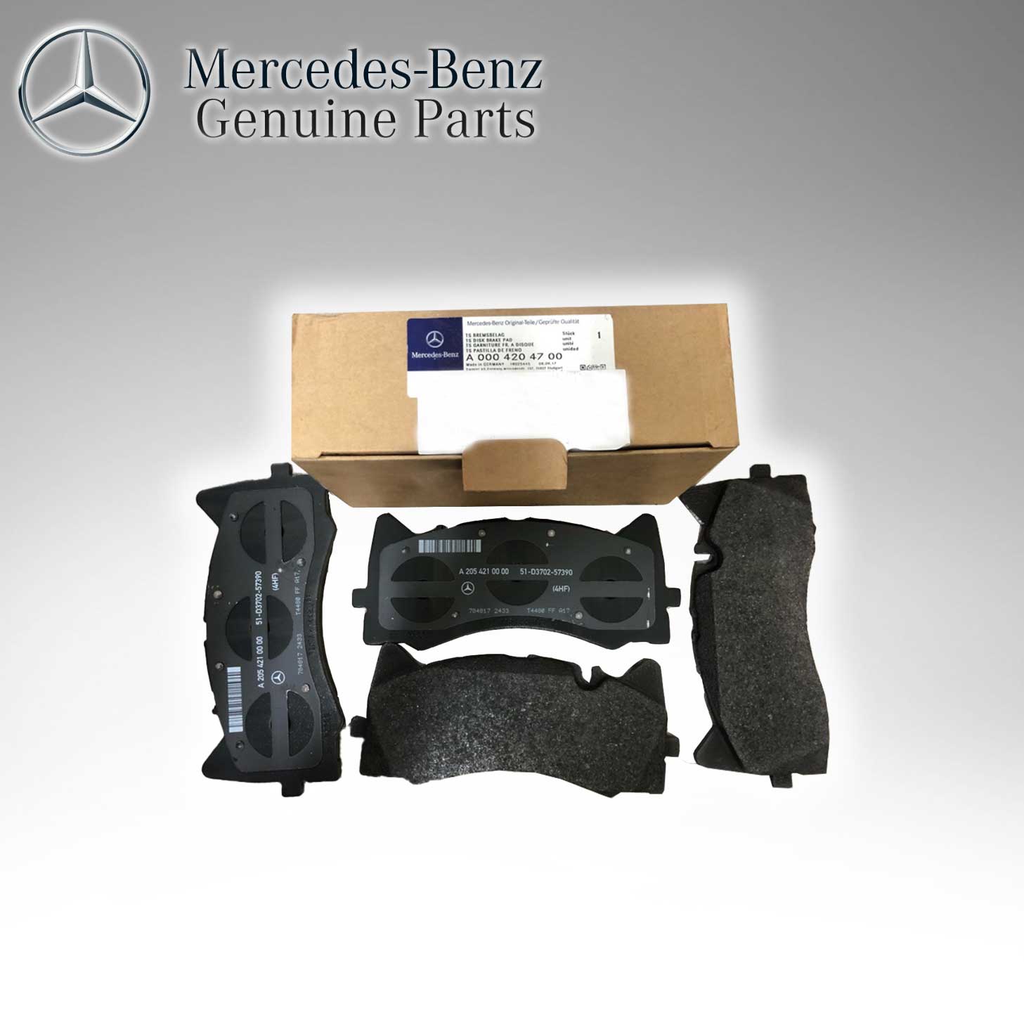 Mercedes Benz Genuine Ts Brake Pad 0004204700