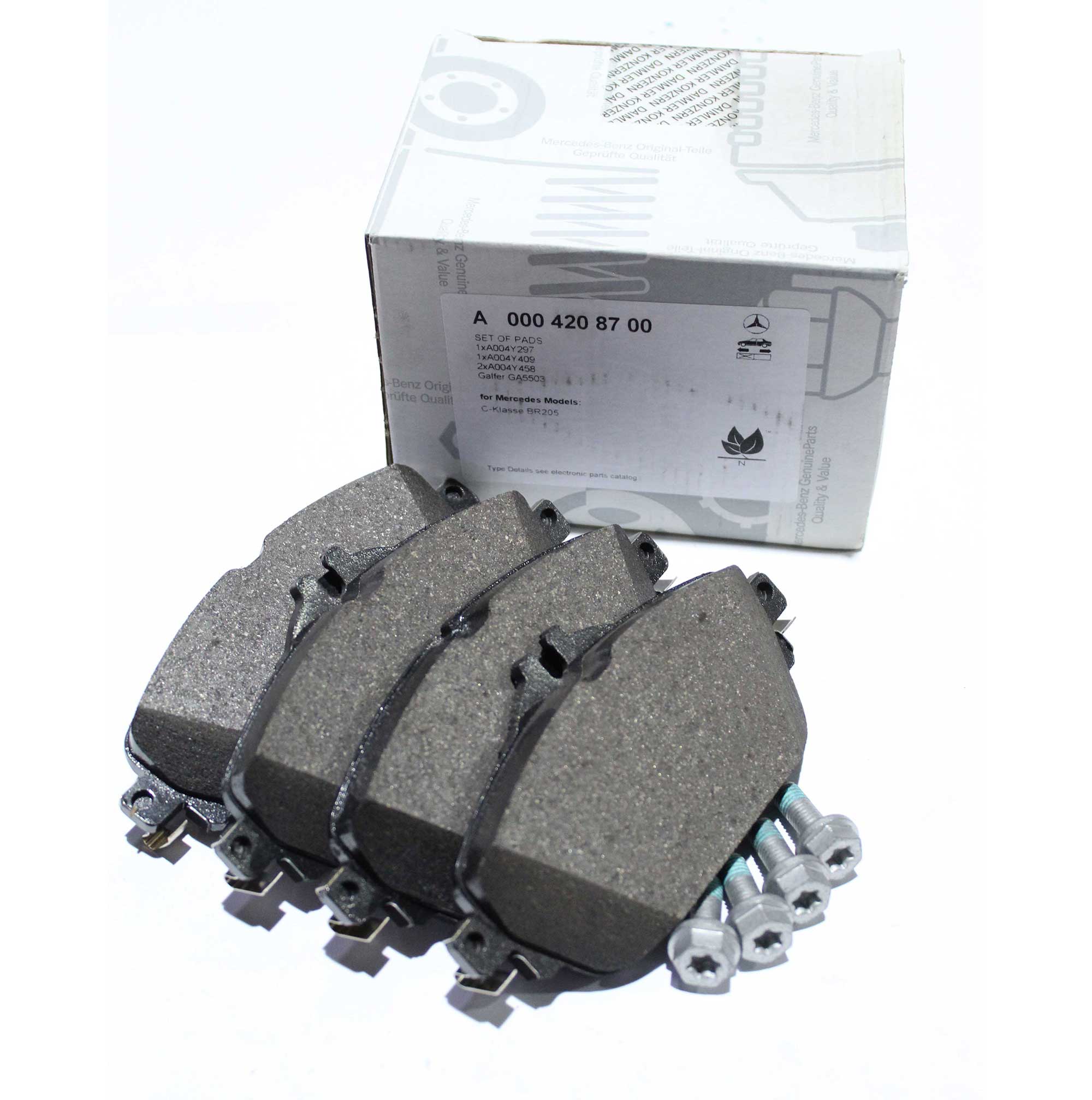 Mercedes Benz Genuine BRAKE PAD W205 W213  0004208700