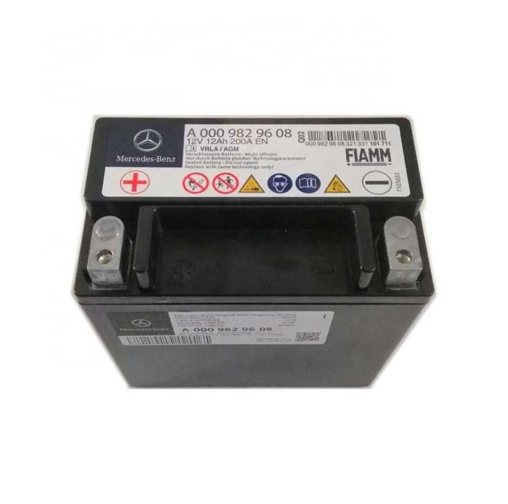 Mercedes Benz Genuine Starter Battery 12V 12AH C Class CLA W117 000982960864