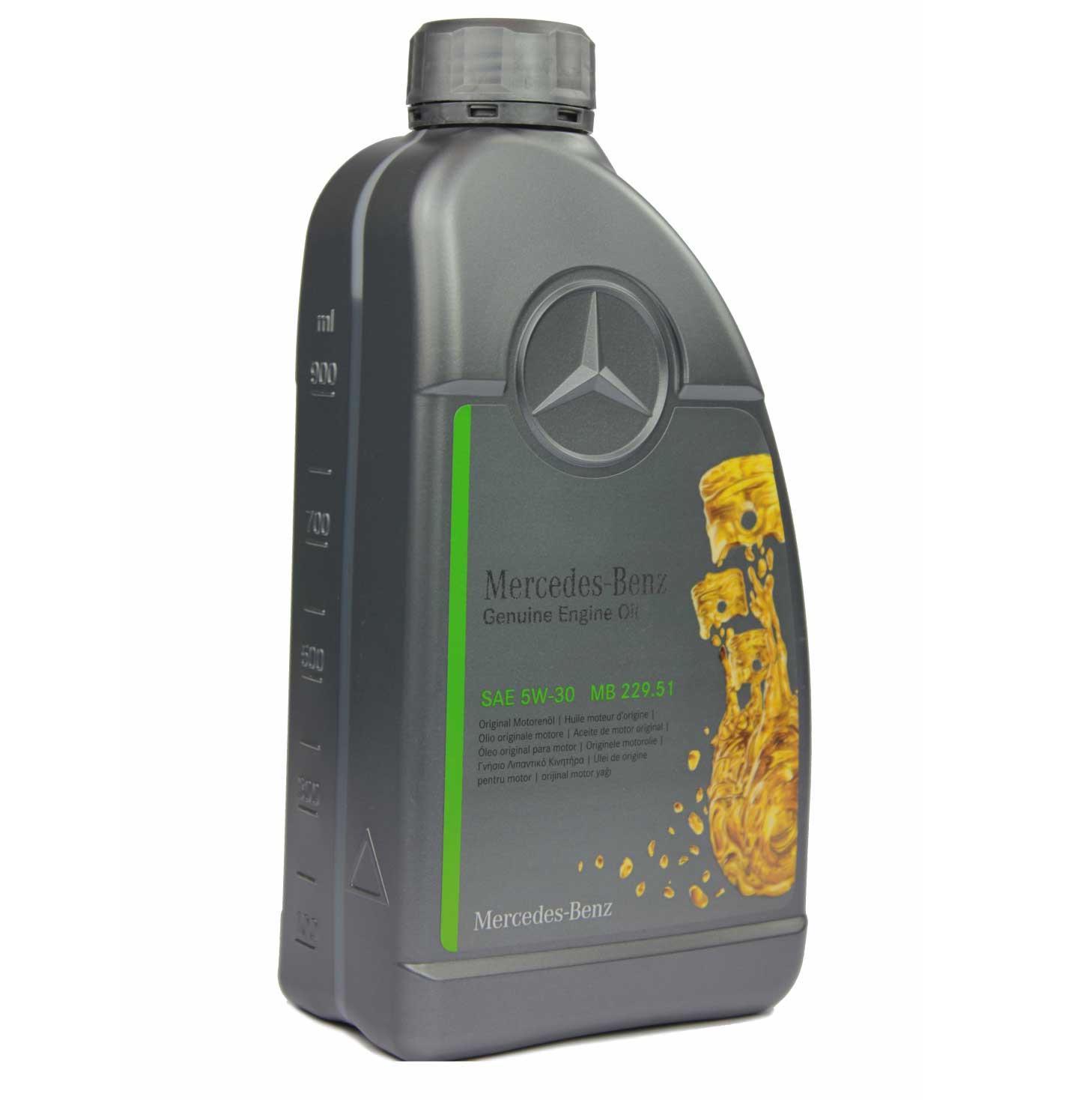 MERCEDES BENZ GENUINE ENGINE OIL 5W40 229.5  11 AIFWOT 0009899202