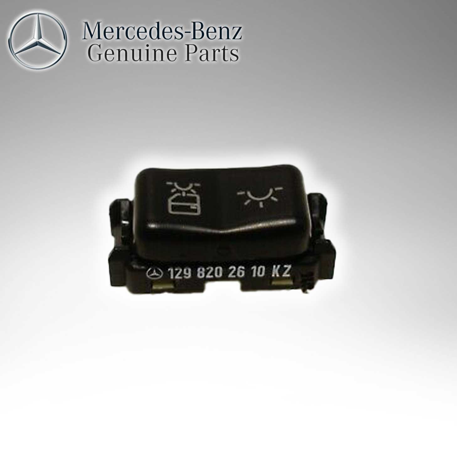 Mercedes Benz Genuine DOME LIGHT SWITCH CONVERTIBLES 1298202610