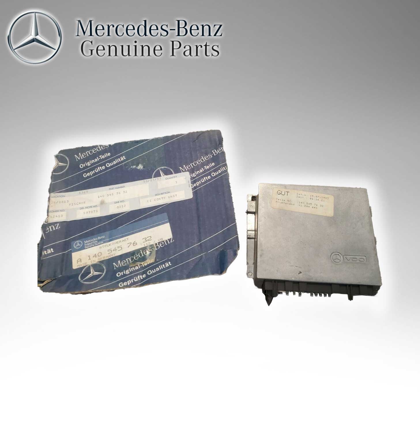 Mercedes Benz Genuine Cruise Control Idling Control Module 1405457632
