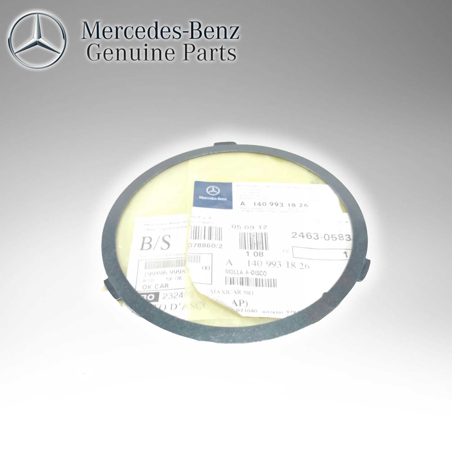 Mercedes Benz Genuine Clutch Steel Plate Outer Disc 1409931826