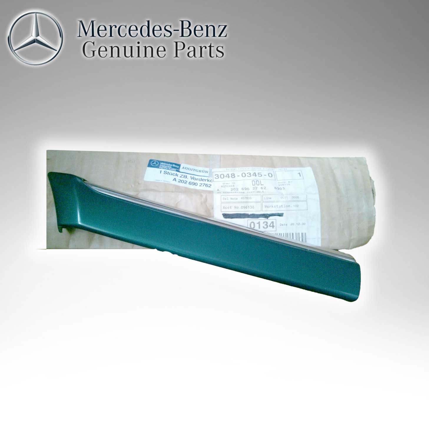 Mercedes Benz Genuine STRIP EDGE GUARD FRONT LEFT WING 2026902762