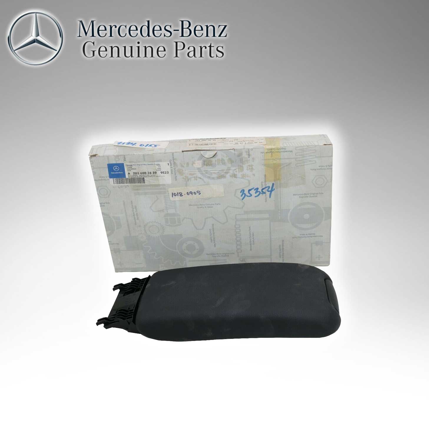 Mercedes Benz Genuine Arm Rest Cover 2036802639