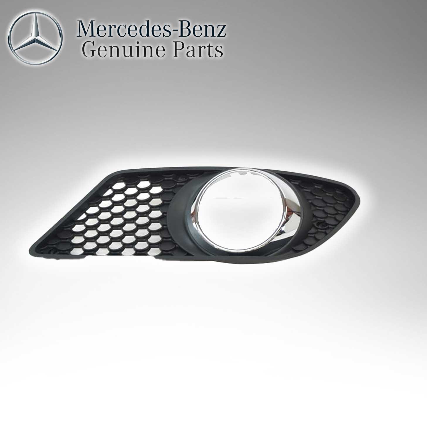 Mercedes Benz Genuine Front Bumper Fog Light Grille Cover 2048850353