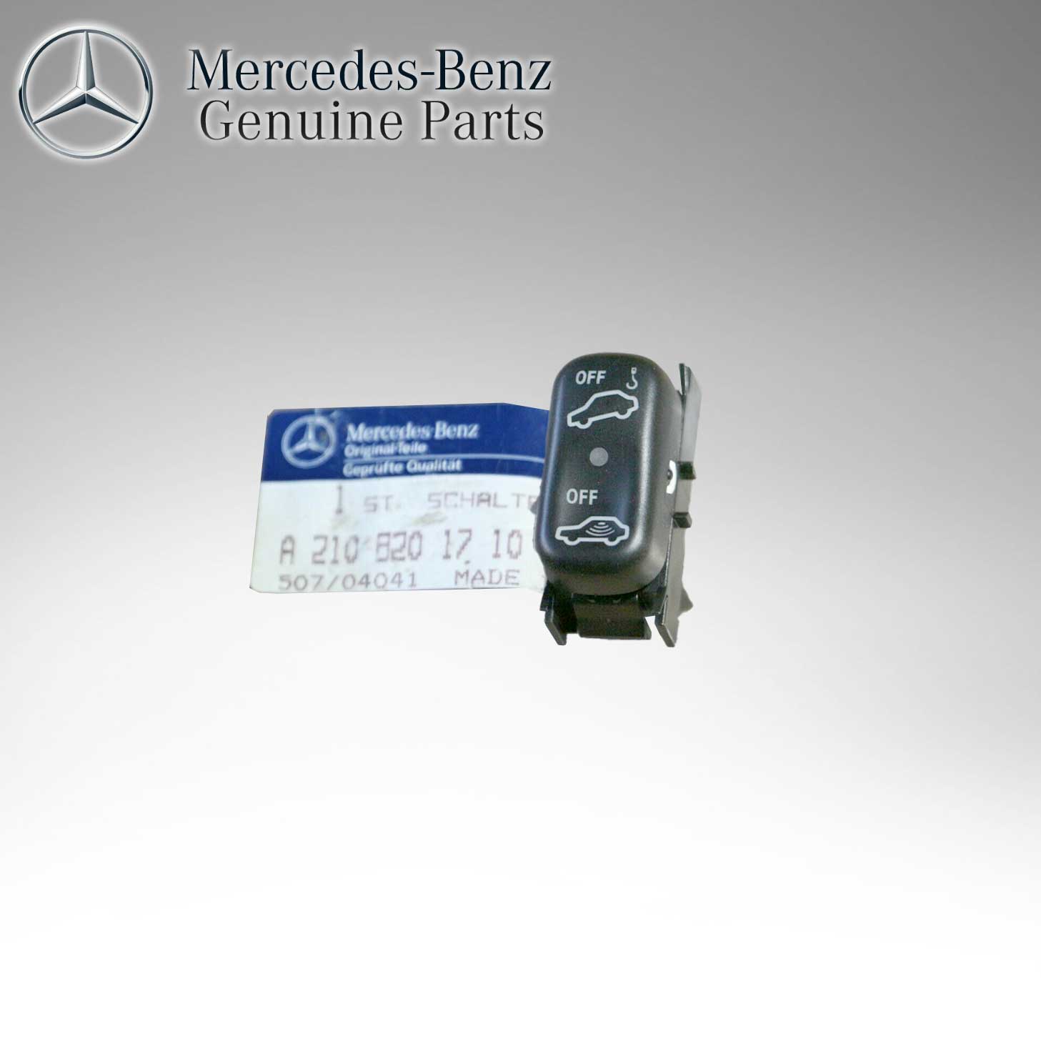 Mercedes Benz Genuine Alarm Control Switch Button 2108201710