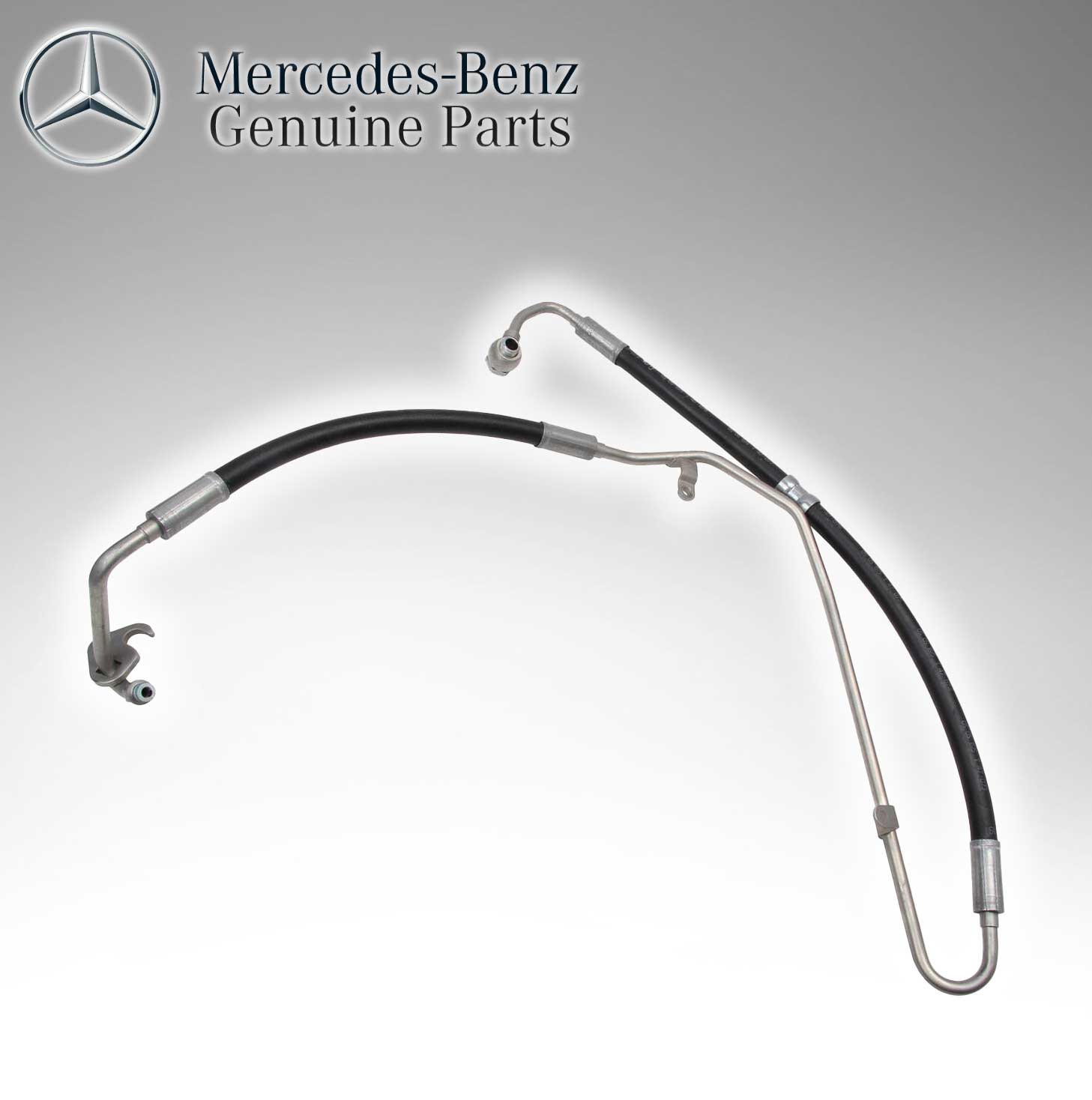 Mercedes Benz Genuine Power Steering Pressure Line Hose Pump To Gear 2114601324
