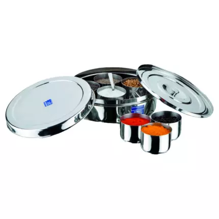 Stainless Steel Spice Storage Container With Inner Cover- MD C 11 0.5