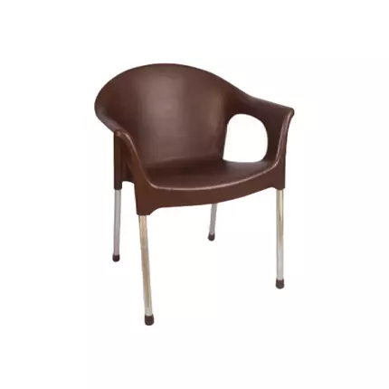 Cello Plastic Chair/Pipe Metallo 510 x 600 x 755mm