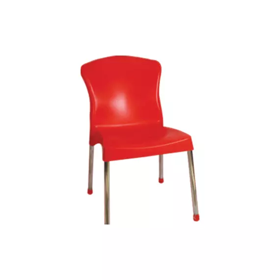 Cello Plastic Chair/Pipe Milano 600 x 450 x 805mm