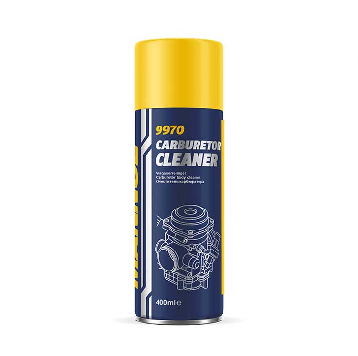 MANNOL (MNL # 9970) Carburetor Cleaner Spray For All Petrol Engines 400 ML
