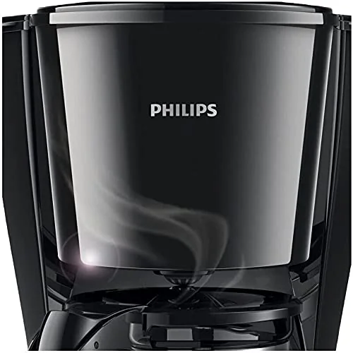 Philips Drip Coffee Maker HD7432/20, 0.6 L, Ideal for 2-7 cups, 750W, Black