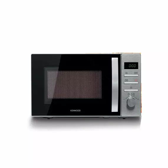 Kenwood 22L Microwave Oven with Digital Display, 5 Power Levels, Defrost Function, Stainless Steel, Auto Menu, 95 Minutes Timer, Clock Function 700W MWM22.000BK