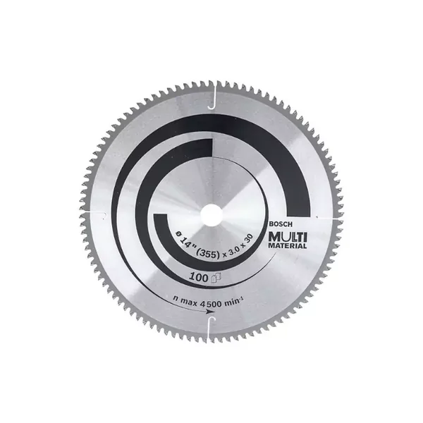 Bosch Multi Material Circular Saw Blade 355 x 30 x 3.2mm 100T for Mitre Saws 2608642213