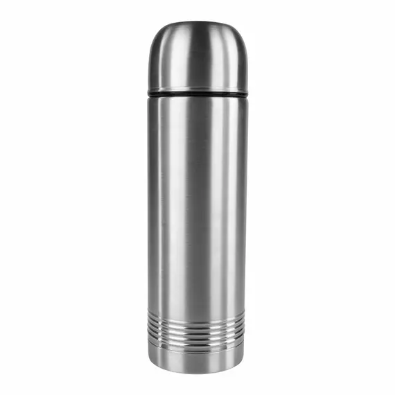 Tefal Senator Thermal Bottle 0.7L Stainless Steel, Silver Robust Construction With Double Walled Safe Lock Thermos Insulated Vacuum Flask K3063314
