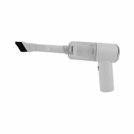 Mini Handheld Vacuum Cleaner Automatic, Rechargeable for Dust, Dirt for Daily Use White