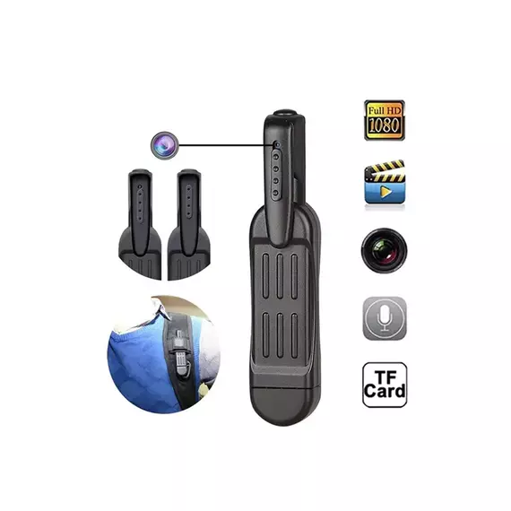 Mini Camera HD 1080P Wearable Body Small DV Camcorder Micro Camera Digital Mini DVR Pen Camera With Clip T189