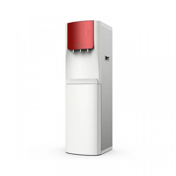 Gree Free standing Water Dispenser Hot, Cold & Normal with Fridge Bottom - Red
