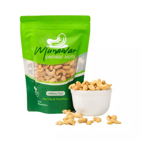Munawar Cashewnuts Unsalted 500gm