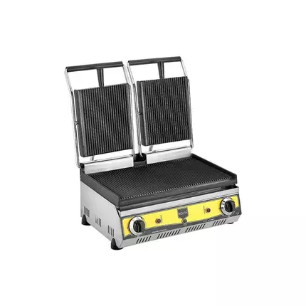 Remta Electric Toaster 20 Slice 2400W with Double Covered Lid, Stainless Steel Case, Double Thermostat Control R80